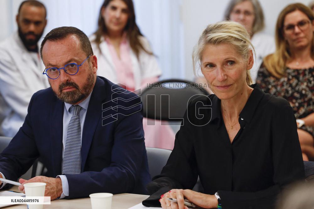 Ministers Visit the House of Sport and Health - Clamart