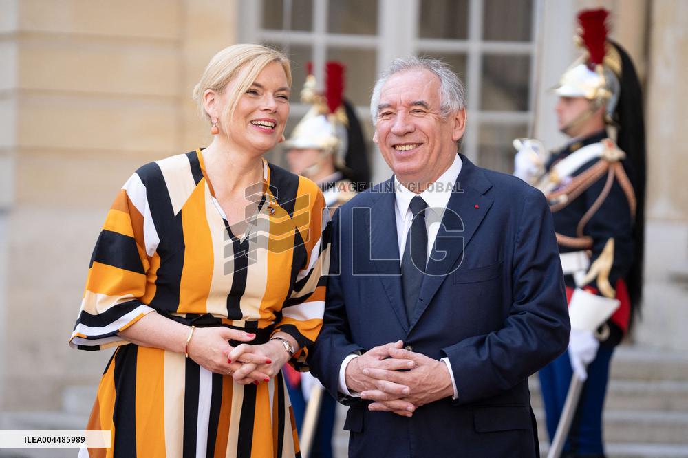 Francois Bayrou welcomes German Bundestag President - Paris AJ