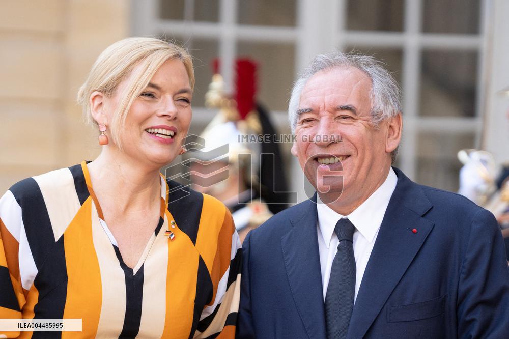 Francois Bayrou welcomes German Bundestag President - Paris AJ
