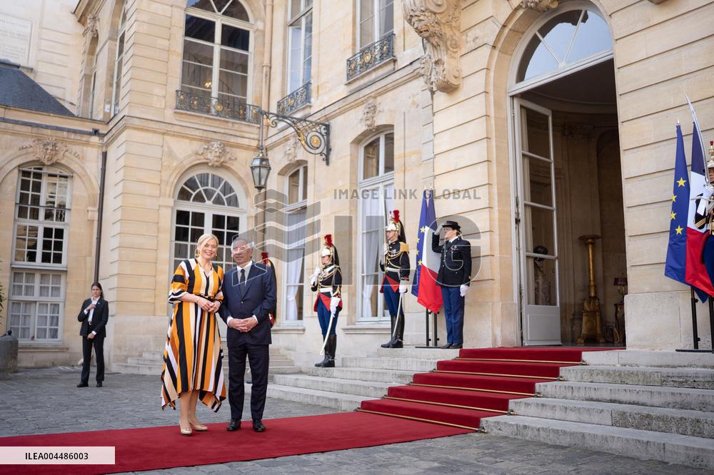 Francois Bayrou welcomes German Bundestag President - Paris AJ