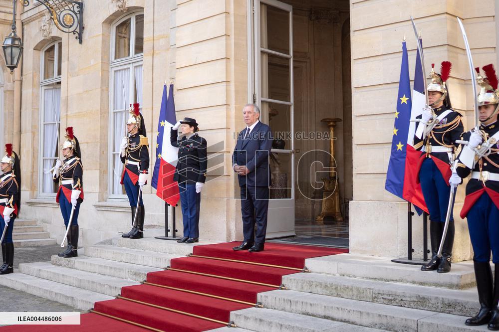Francois Bayrou welcomes German Bundestag President - Paris AJ