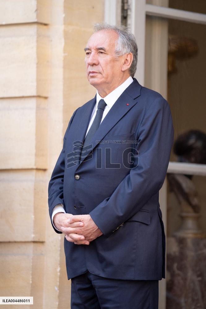 Francois Bayrou welcomes German Bundestag President - Paris AJ