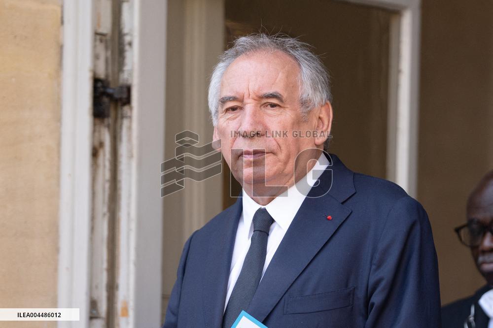 Francois Bayrou welcomes German Bundestag President - Paris AJ