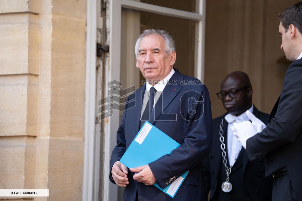 Francois Bayrou welcomes German Bundestag President - Paris AJ