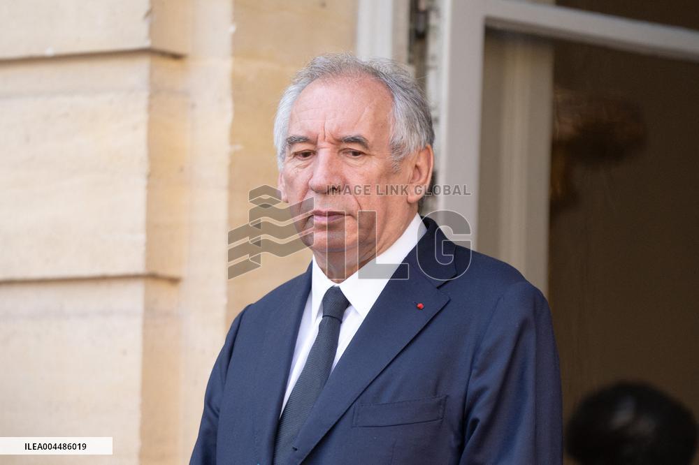 Francois Bayrou welcomes German Bundestag President - Paris AJ