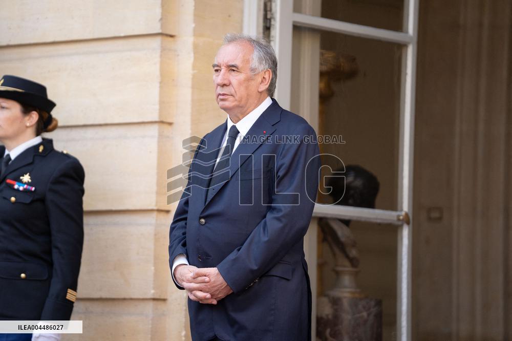 Francois Bayrou welcomes German Bundestag President - Paris AJ