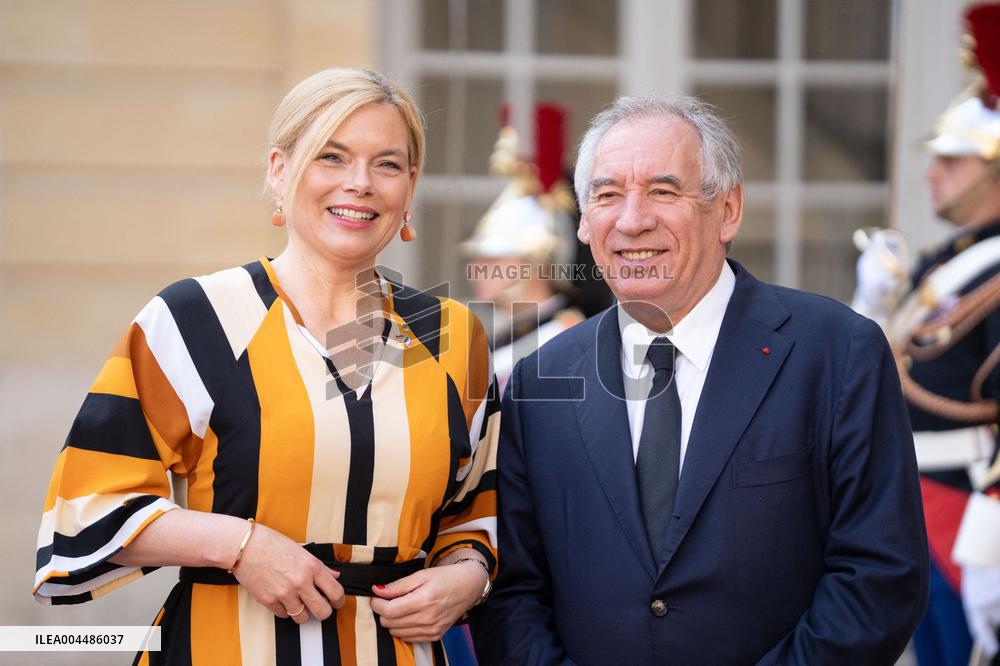 Francois Bayrou welcomes German Bundestag President - Paris AJ