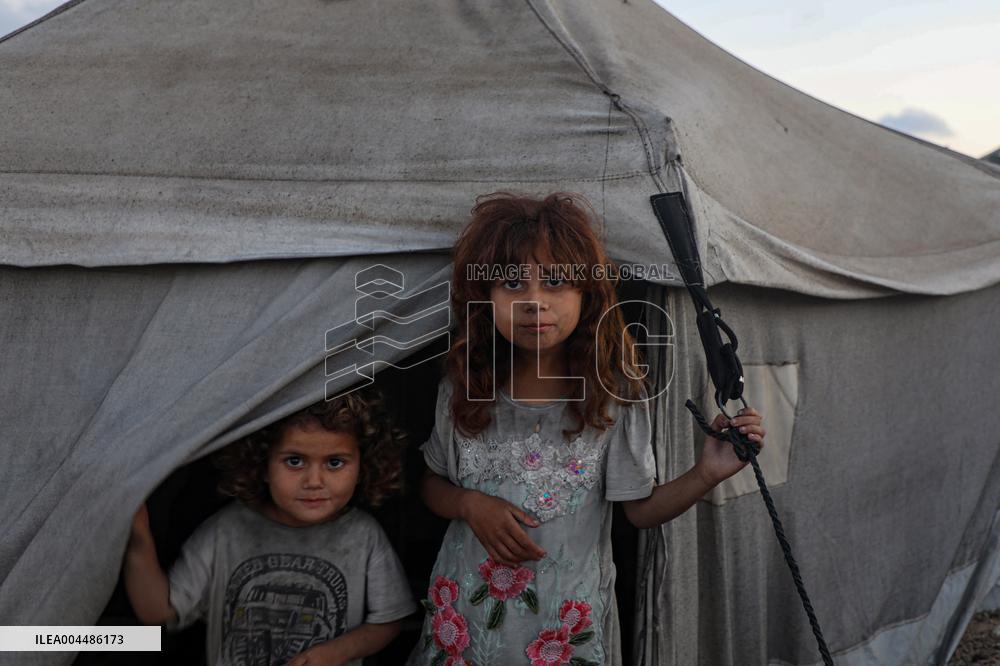 Displaced People In Gaza - Palestine