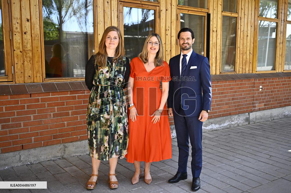 PRINCE CARL PHILIP IN TENSTA