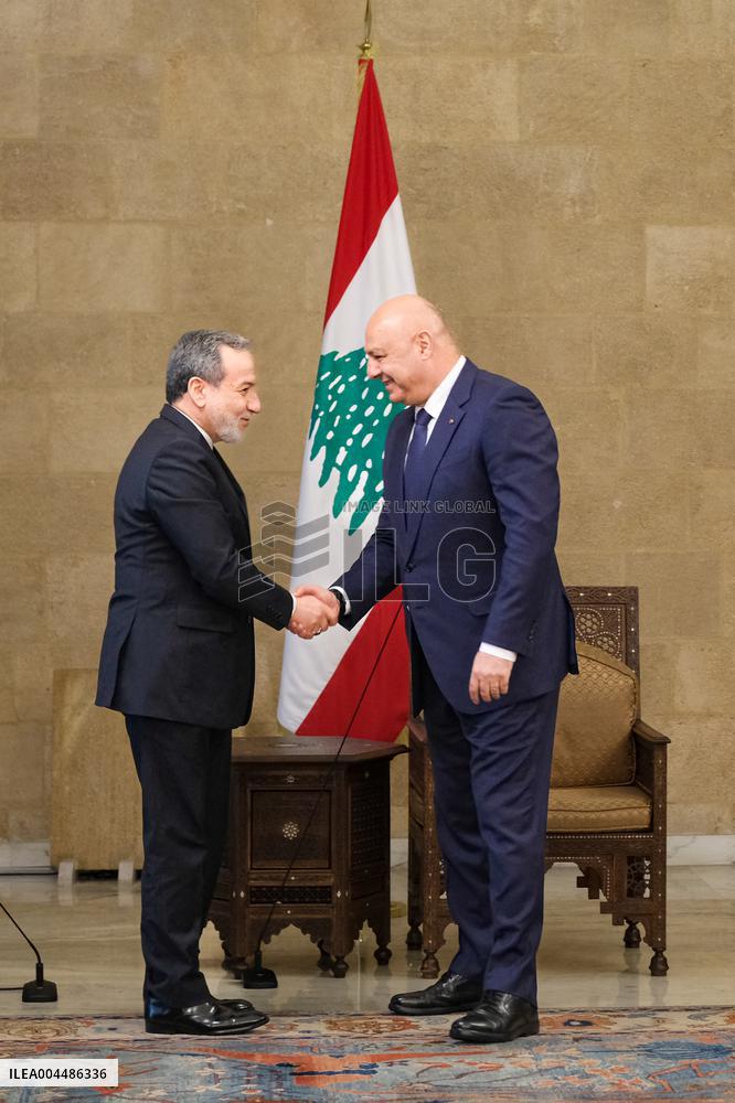 Iran Foreign Affairs Minister Visits Lebanon - Beirut