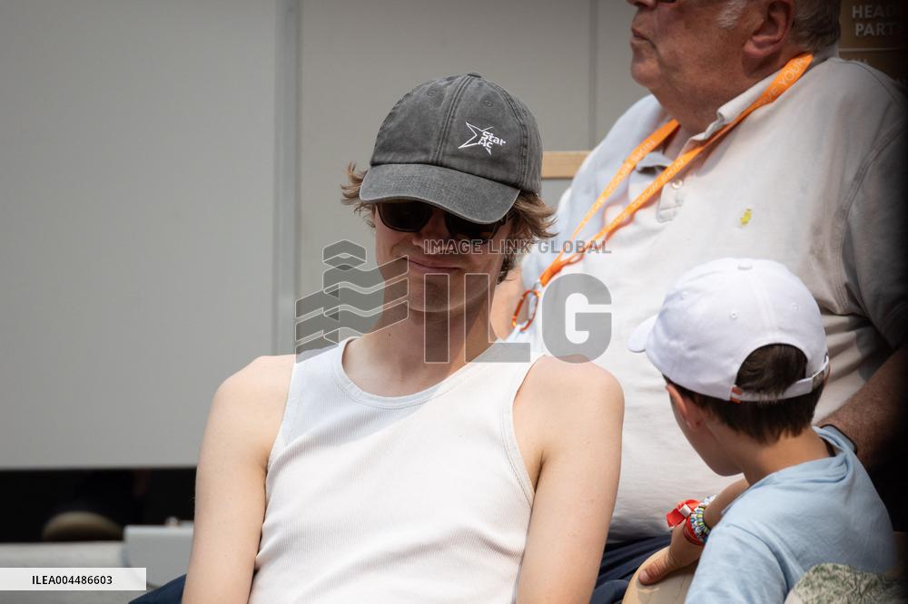 2025 French Open - Celebrities In Stands Day10 NB