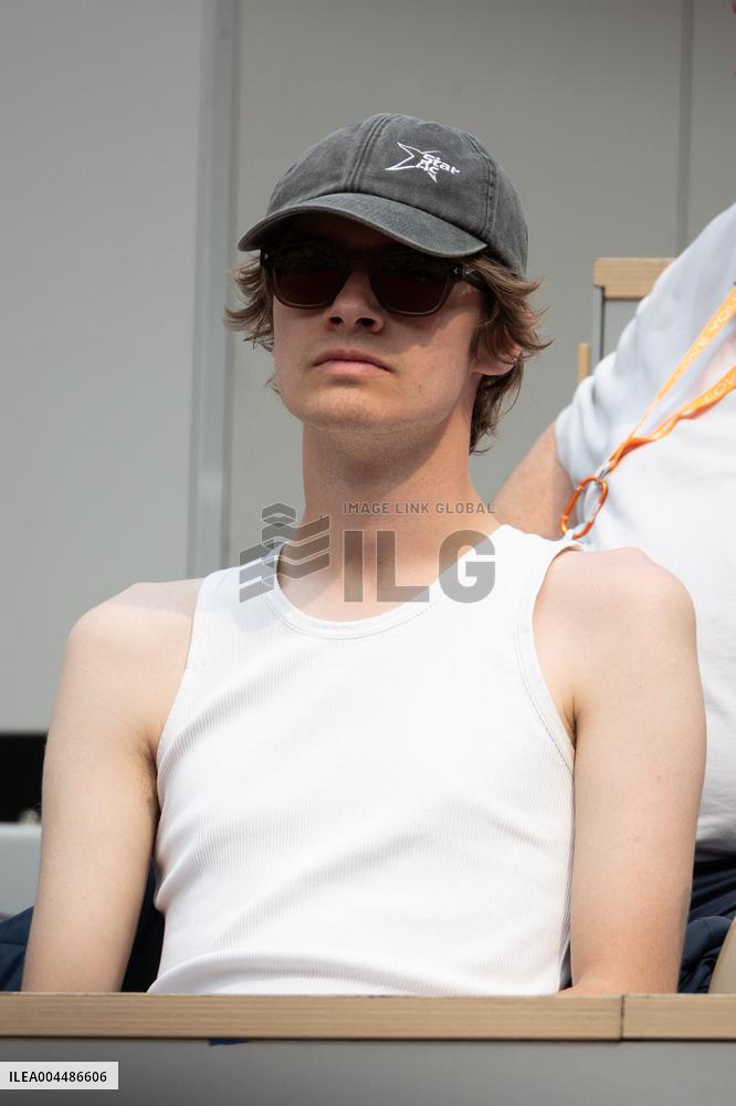 2025 French Open - Celebrities In Stands Day10 NB