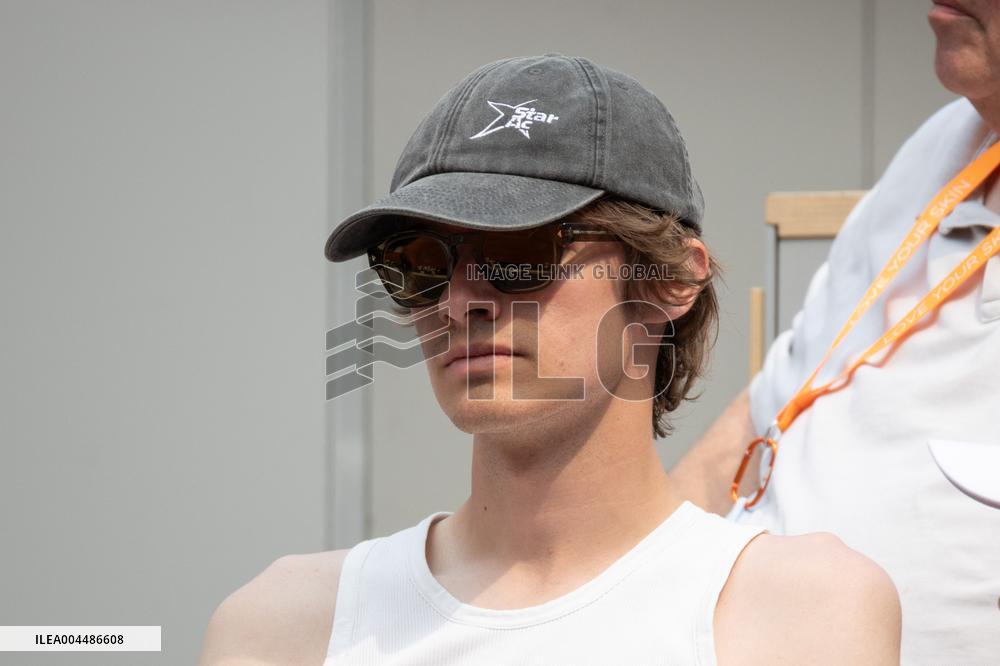 2025 French Open - Celebrities In Stands Day10 NB