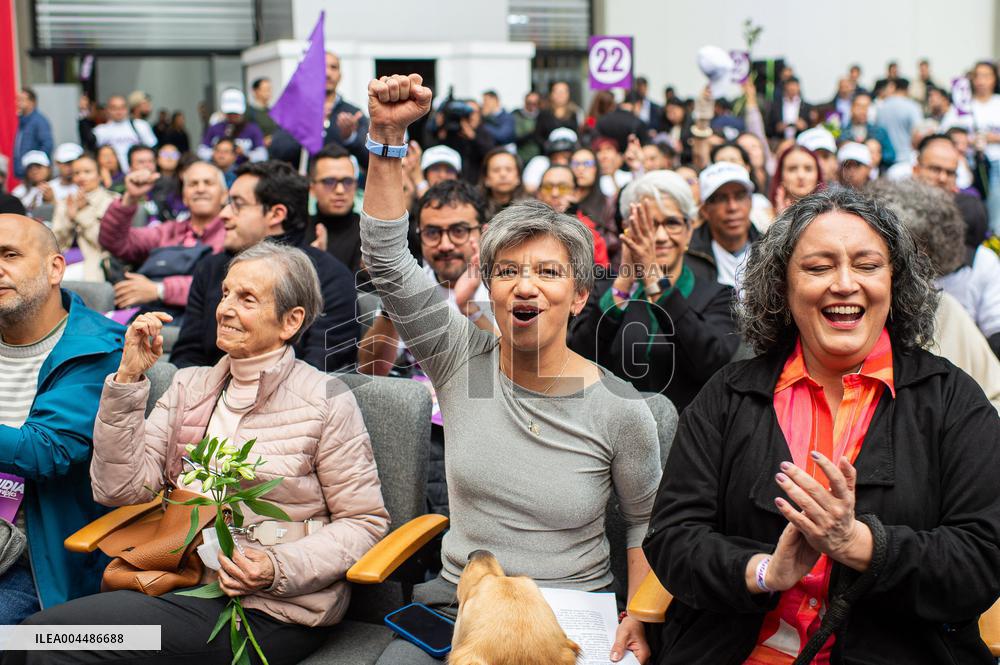 Claudia Lopez Makes Official Her Pre-Candidacy for Presidential Elections in 2026