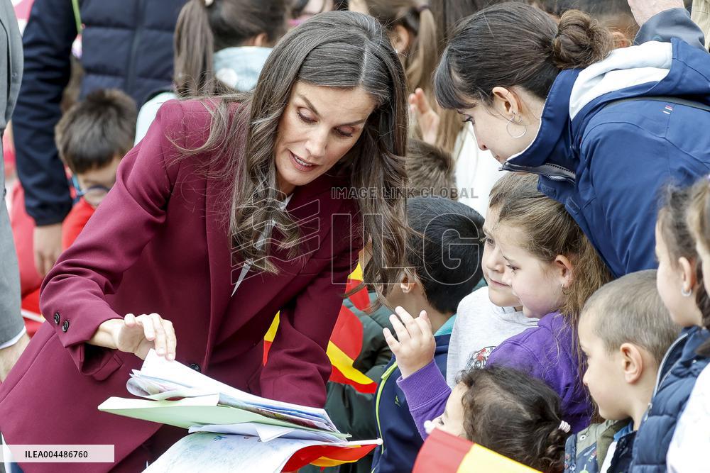 Royals At The 1200th Anniversary Of The Charter of Branosera - Spain