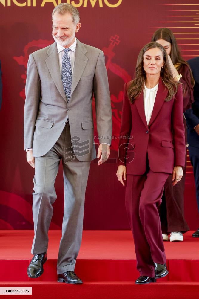 Royals At The 1200th Anniversary Of The Charter of Branosera - Spain