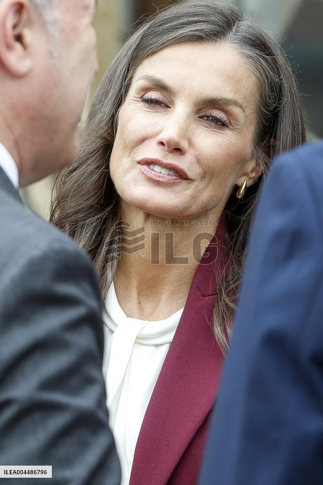 Royals At The 1200th Anniversary Of The Charter of Branosera - Spain