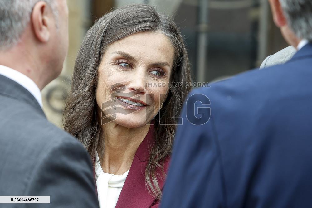 Royals At The 1200th Anniversary Of The Charter of Branosera - Spain