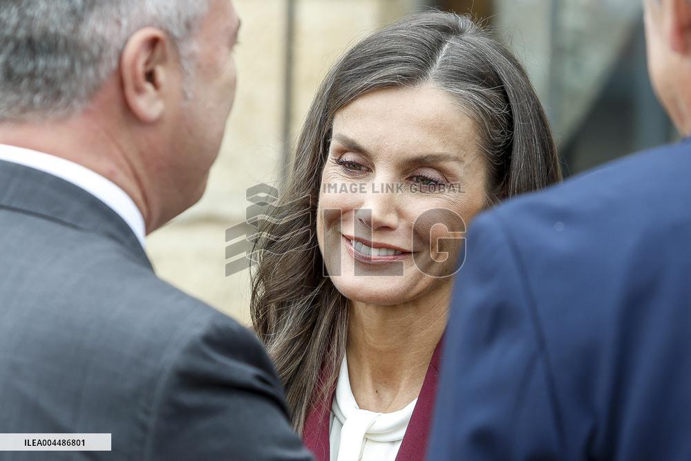 Royals At The 1200th Anniversary Of The Charter of Branosera - Spain
