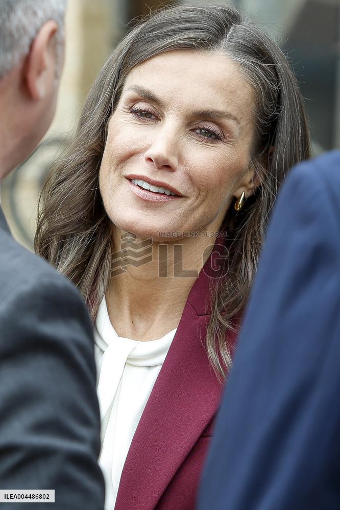 Royals At The 1200th Anniversary Of The Charter of Branosera - Spain