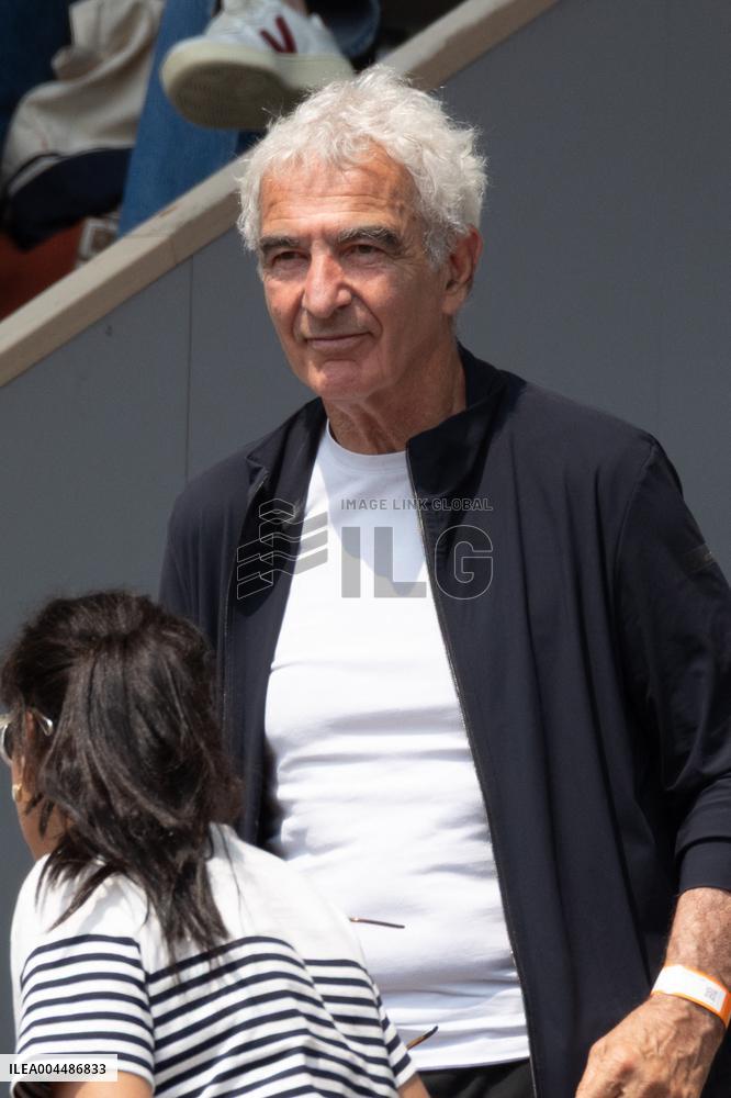 2025 French Open - Celebrities In Stands Day10 NB