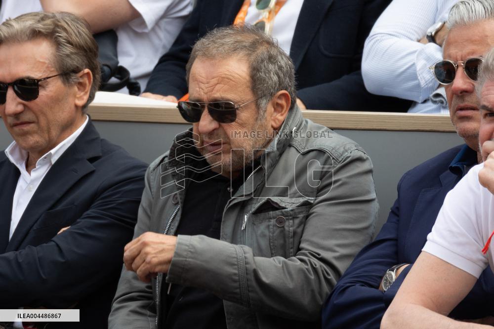 2025 French Open - Celebrities In Stands Day10 NB
