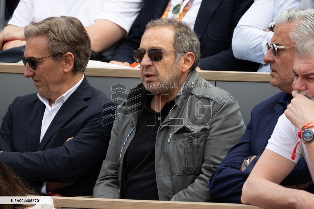 2025 French Open - Celebrities In Stands Day10 NB