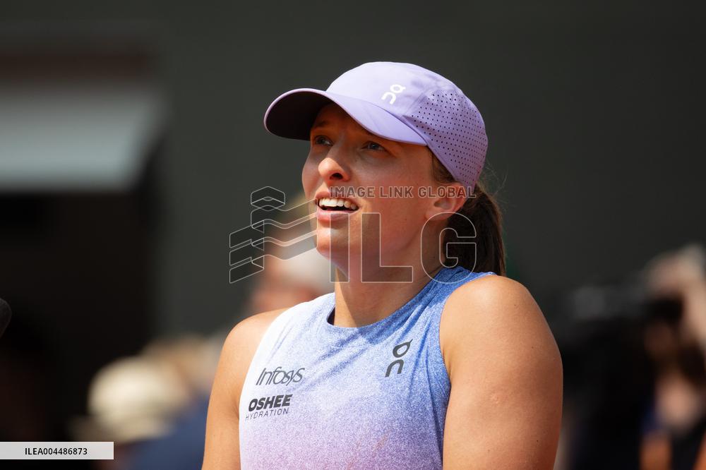 2025 French Open - Celebrities In Stands Day10 NB