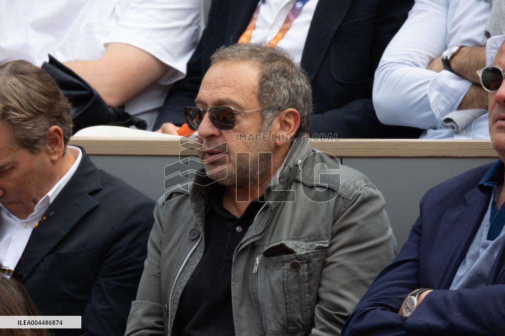2025 French Open - Celebrities In Stands Day10 NB