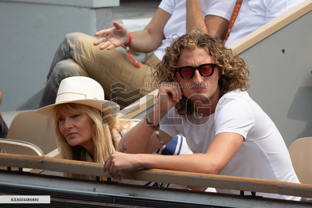 2025 French Open - Celebrities In Stands Day10 NB