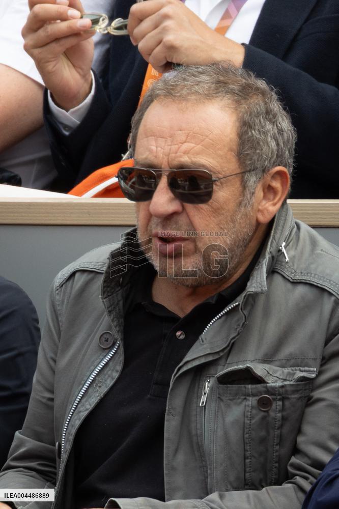 2025 French Open - Celebrities In Stands Day10 NB