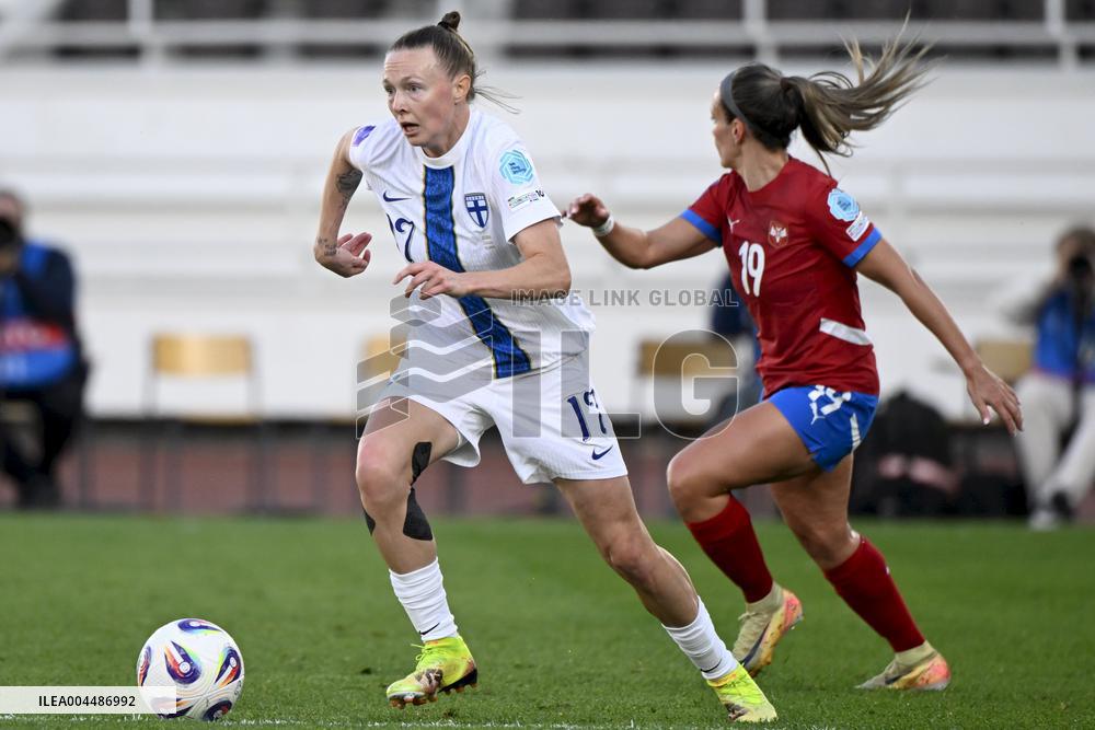 Jalkapallo: Suomi päättää naisten Kansojen liigan Serbiaa vastaan Helsingissä klo 20