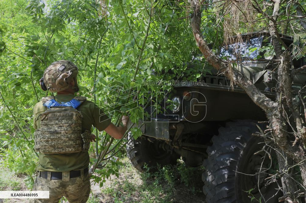 Combat work of Ukraines 30th Mechanized Brigade in Donetsk region