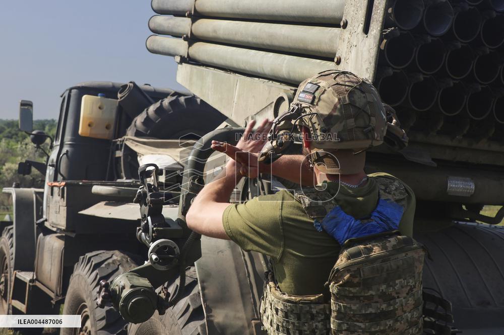 Combat work of Ukraines 30th Mechanized Brigade in Donetsk region