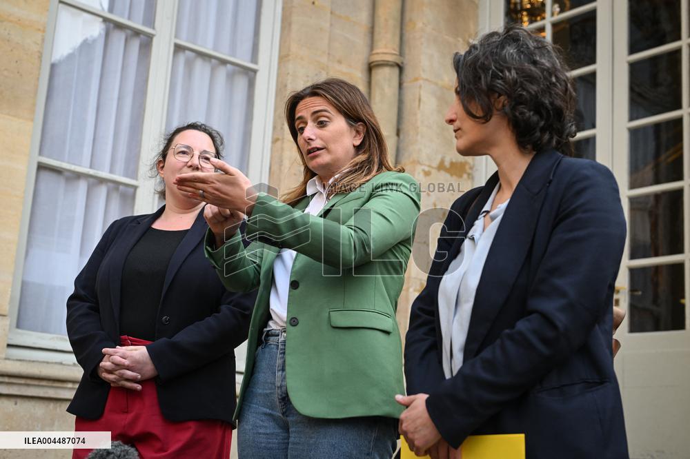 French PM Francois Bayrou receives party leaders in Paris - FA