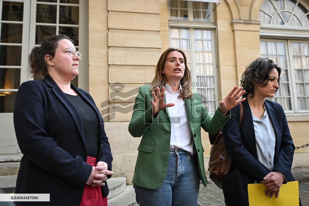 French PM Francois Bayrou receives party leaders in Paris - FA