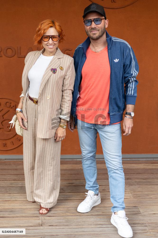 2025 French Open - Celebrities At Village Night 10 NB