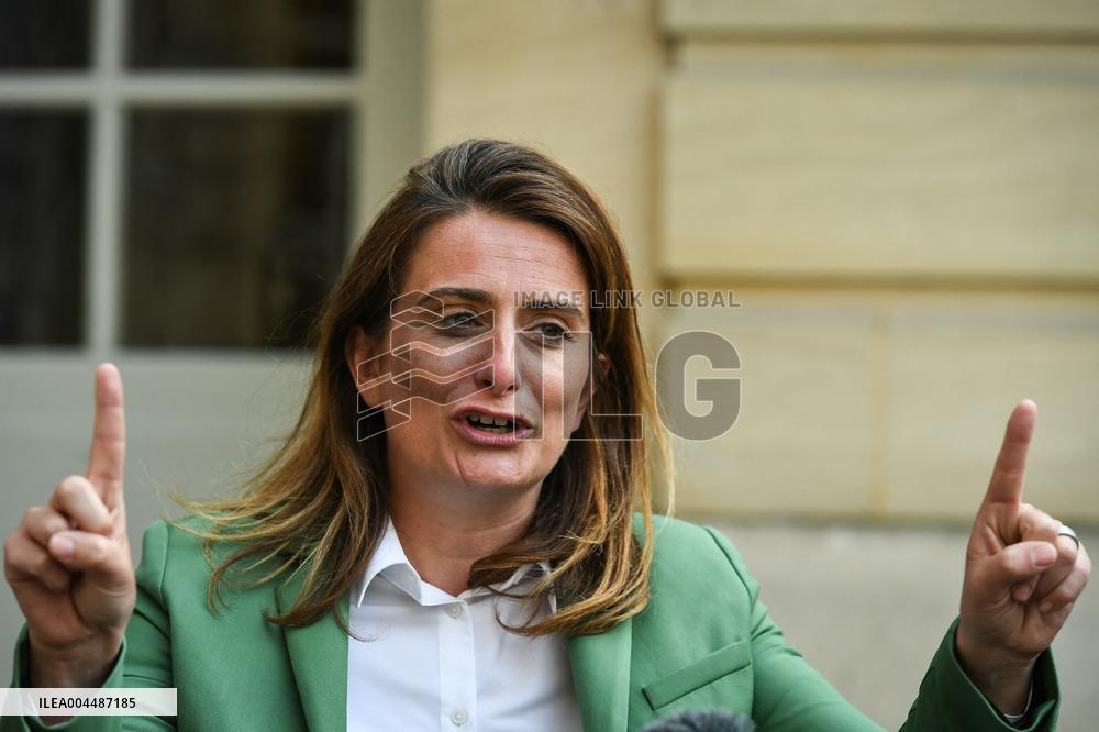 French PM Francois Bayrou receives party leaders in Paris - FA