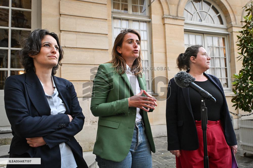 French PM Francois Bayrou receives party leaders in Paris - FA