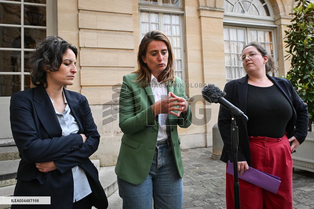 French PM Francois Bayrou receives party leaders in Paris - FA