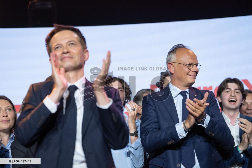 Pierre-Yves Bournazel launch of his mayoral election campaign for the city of Paris AJ