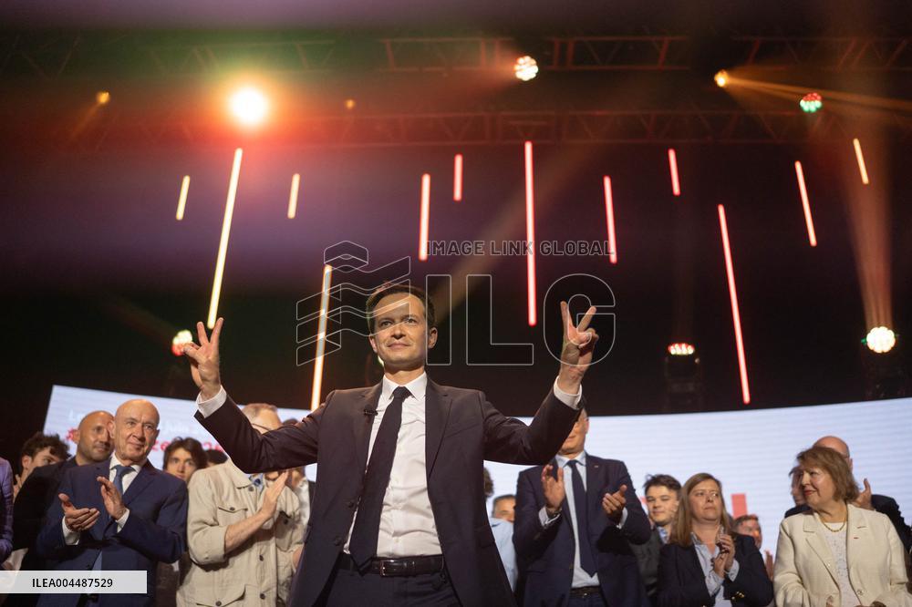 Pierre-Yves Bournazel launch of his mayoral election campaign for the city of Paris AJ