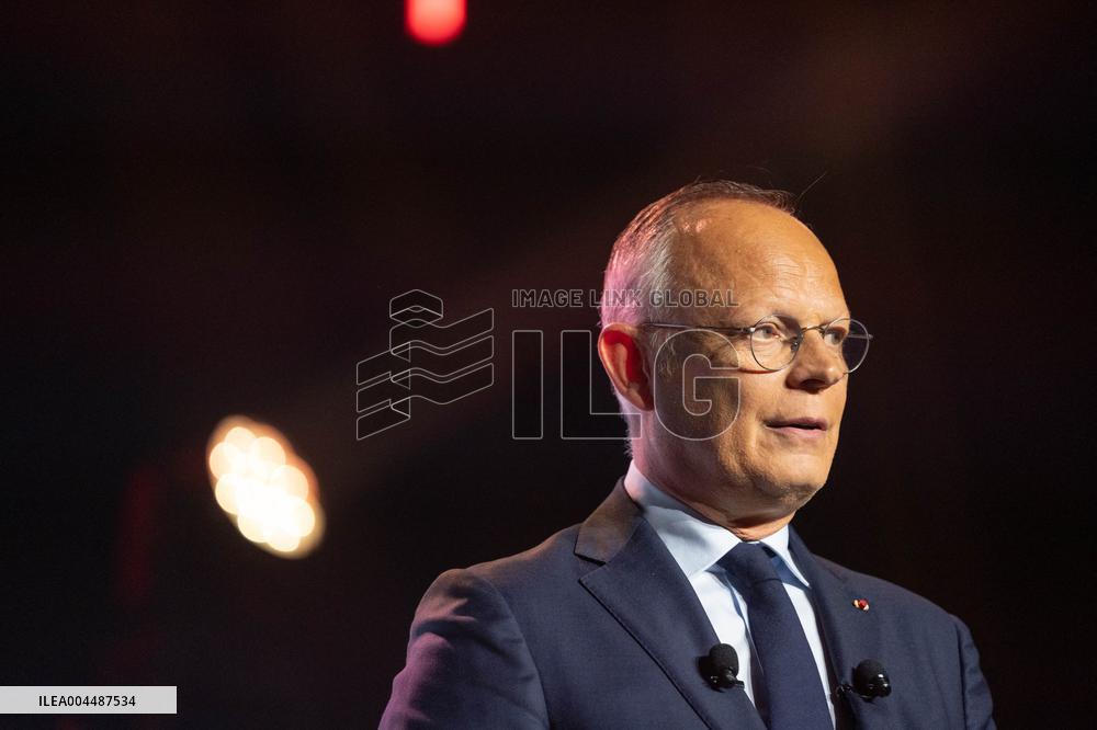 Pierre-Yves Bournazel launch of his mayoral election campaign for the city of Paris AJ