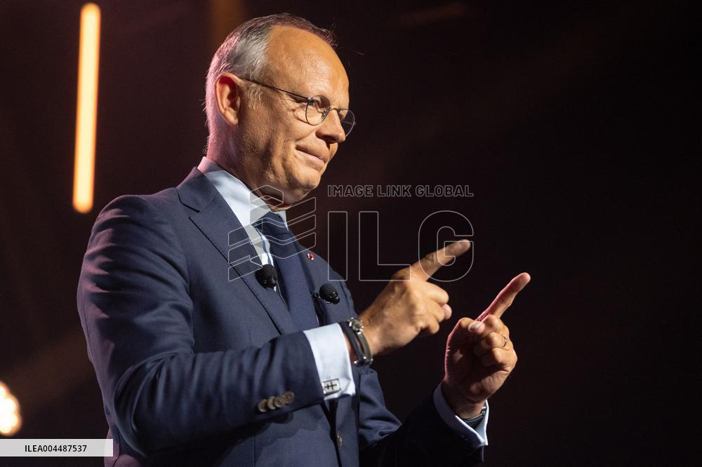 Pierre-Yves Bournazel launch of his mayoral election campaign for the city of Paris AJ