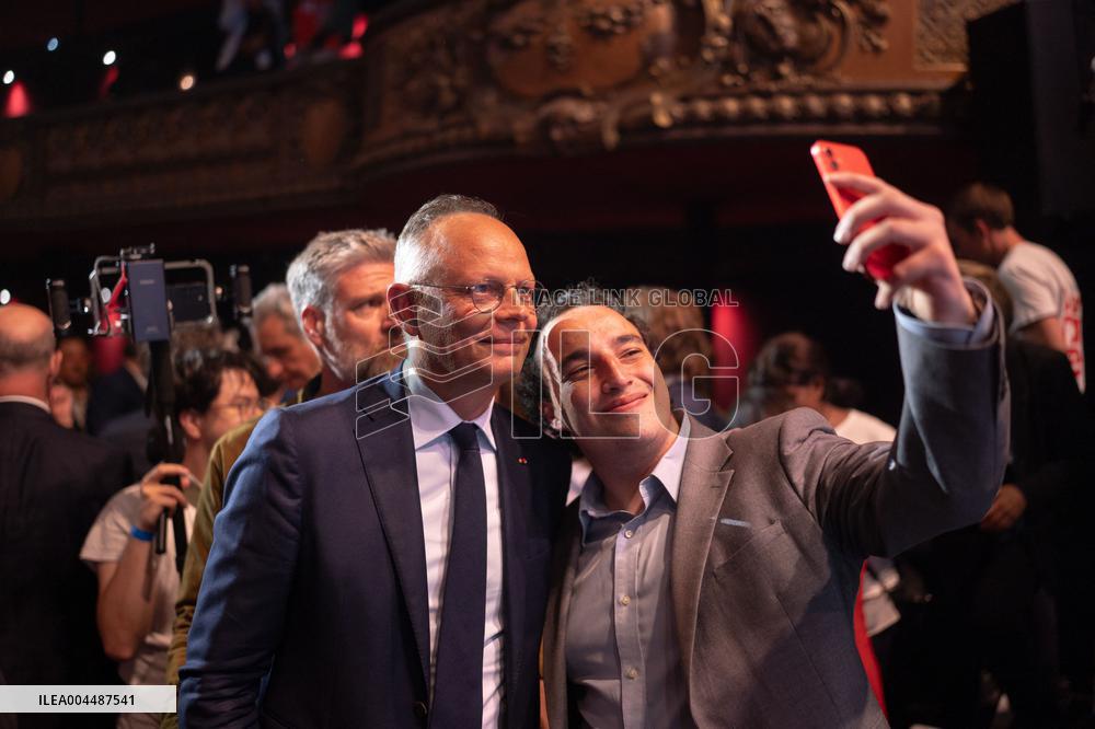 Pierre-Yves Bournazel launch of his mayoral election campaign for the city of Paris AJ