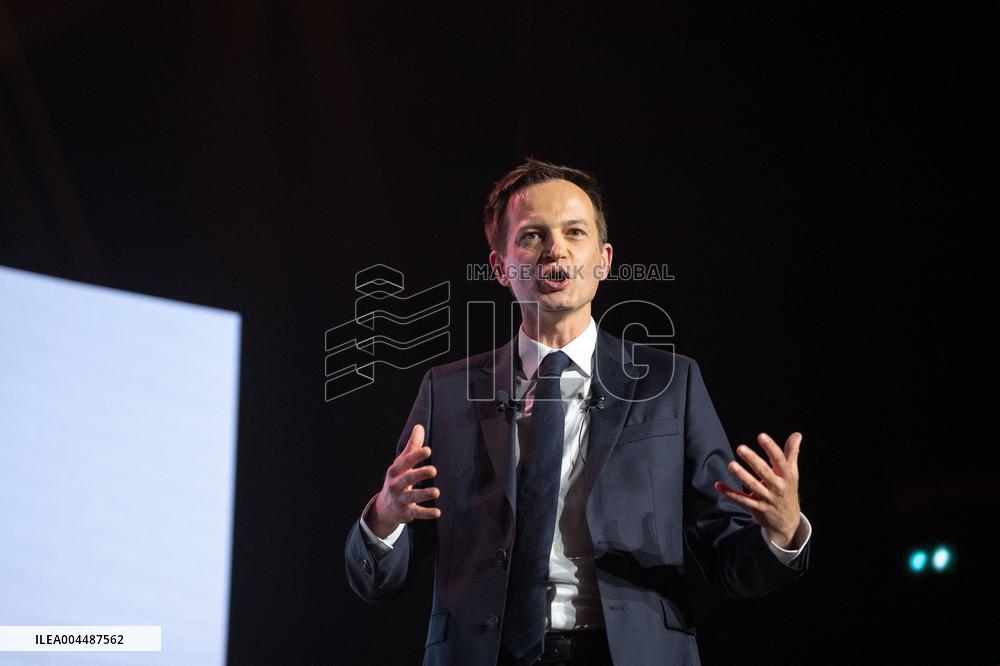 Pierre-Yves Bournazel launch of his mayoral election campaign for the city of Paris AJ