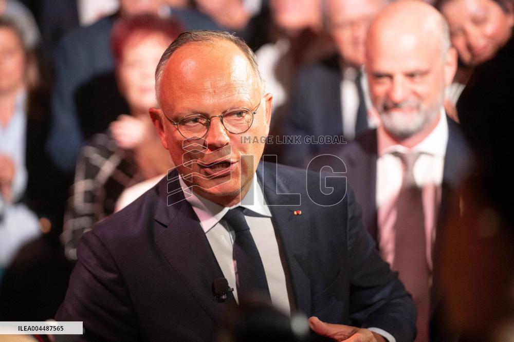 Pierre-Yves Bournazel launch of his mayoral election campaign for the city of Paris AJ