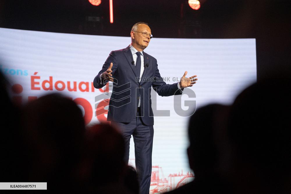 Pierre-Yves Bournazel launch of his mayoral election campaign for the city of Paris AJ