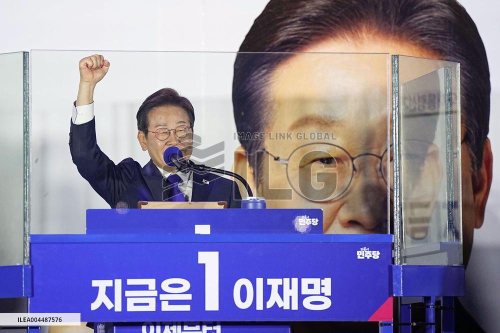 Lee wins S. Korea presidential election