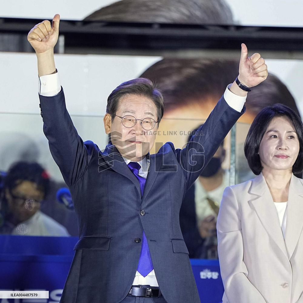 Lee wins S. Korea presidential election